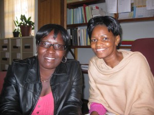Ms Malila and Ms Kgomanyane